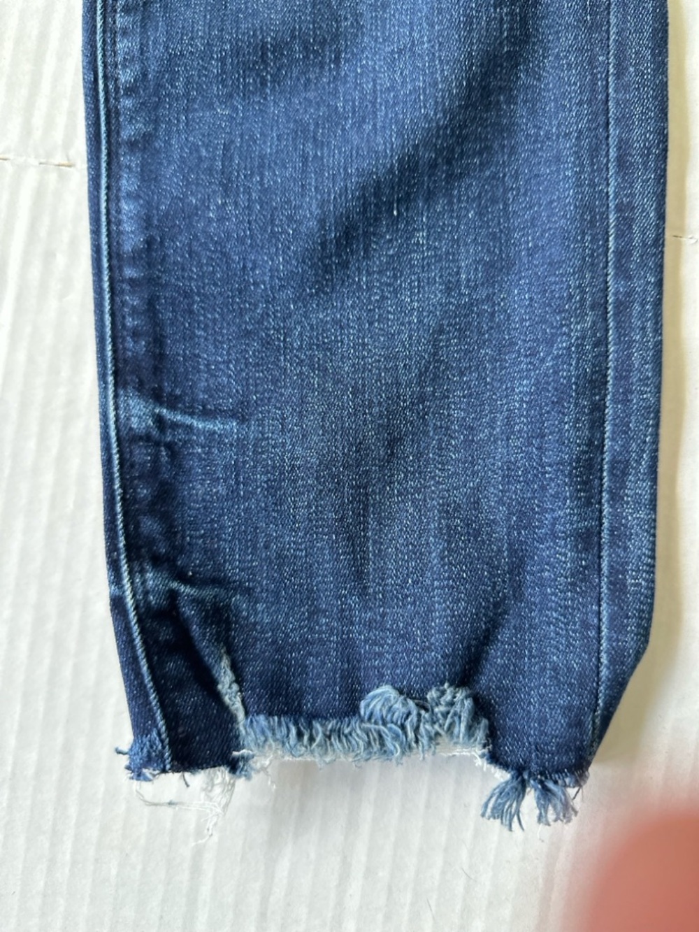Express Womens Jeans Ankle Legging Jegging Denim Mid Rise Stretch+ Frayed 10s - Picture 6 of 10